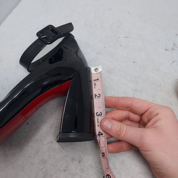 Christian Louboutin So Sab Patent Black Pump - Picture 6 of 10